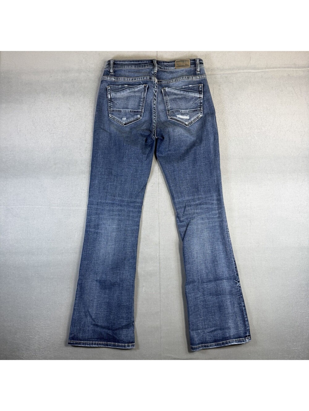BKE Payton Universal Fit Bootcut Jeans Womens 27x31.5 Blue Medium Wash Mid Rise - Picture 3 of 8
